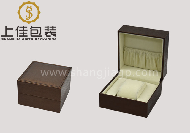 Plastic watch box