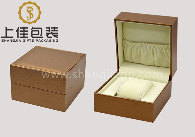 Plastic watch box